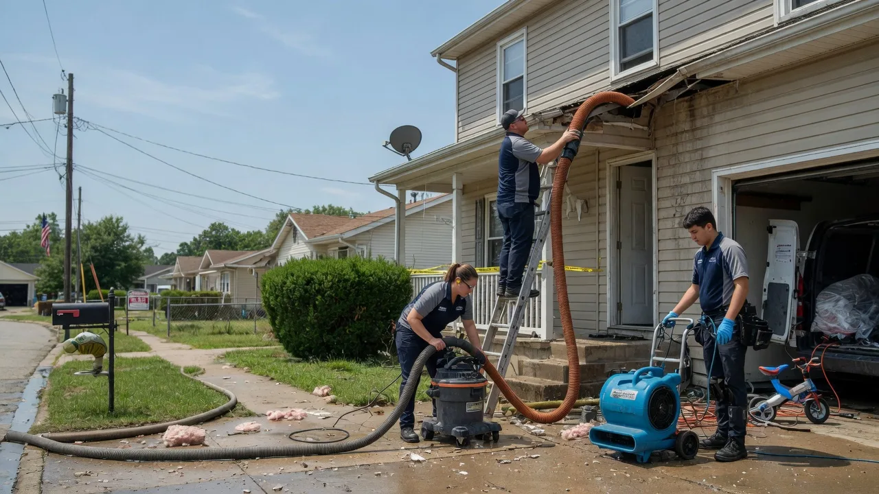 Water Damage Restoration in Farmville, VA near me